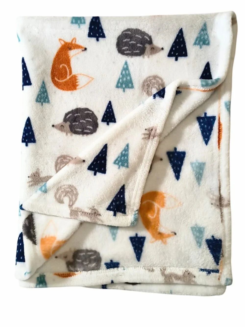Parents Choice Woodland Fox Hedgehog Squirrel Lovey Security Blanket 30